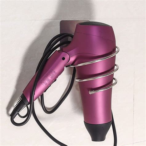 HOKIPO® Magic Sticker Series SS Compact Hair Dryer Holder (Model ...