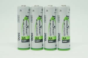 Power Smart AA 1.2V AA 2500mAh BP4 Rechargable Ready to Use Camera Ni ...