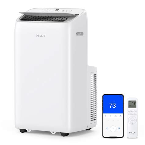 Della 14000 BTU Portable Air Conditioner: Up To 450 Sq. Ft., Remote and ...