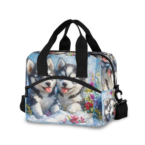 DIXRUYEE Lunch Bag Double Deck Lunch Cooler Box Tote Bag Fashion ...