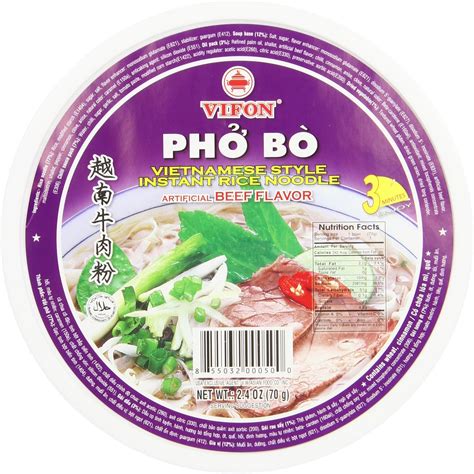 Amazon.com: SIMPLY FOOD Instant Vietnamese Beef Pho Noodles (Phở Bò ...