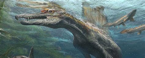白垩纪晚期的巨型海怪：沧龙家族的巨头-海王龙