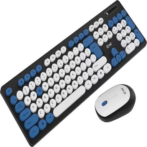 EVM ZONE WLKM-045 Wireless keyboard & Mouse Wireless Gaming Keyboard ...