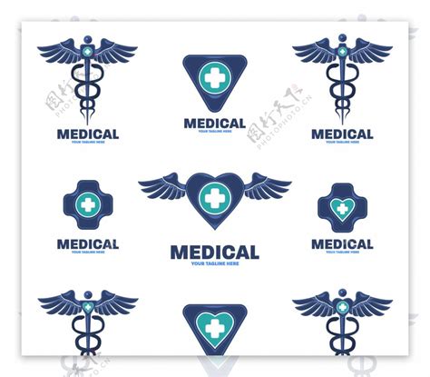 医疗logo设计-医疗商标设计-医疗logo设计公司-古柏广告设计