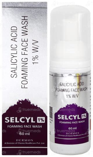 Selcyl 1 Face Wash 60ml - Uses, Side Effects, Dosage, Price | Truemeds