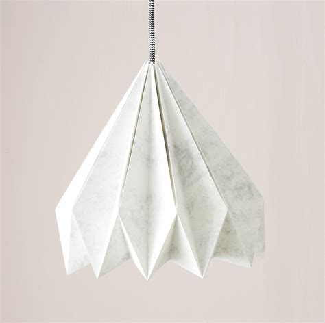 DIY origami lampshade - The House That Lars Built