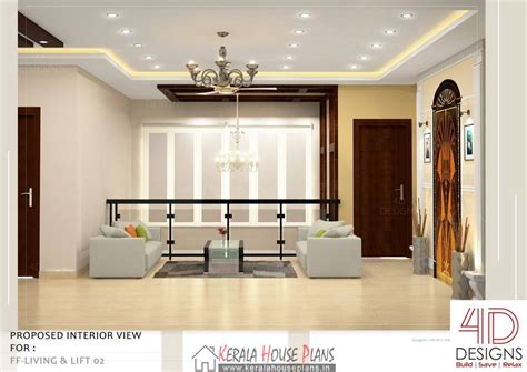 Double floor Kerala House Design with interior photos