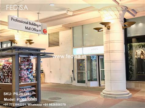 Concrete Column Design Example Pillar Jali Design Cement Round Pillar ...