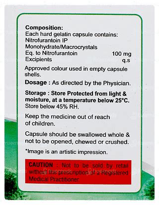 Uriheal 100 Capsule 10 - Uses, Side Effects, Dosage, Price | Truemeds