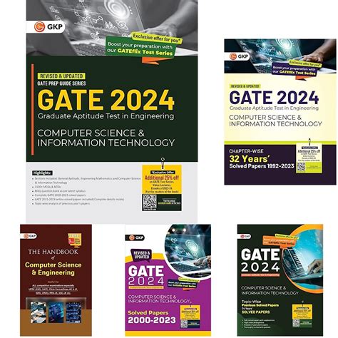 Buy GATE Computer Science & Information Technology Study Books combo ...