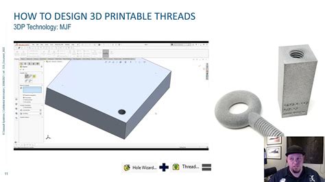How to Design Threads in SolidWorks 的图像结果