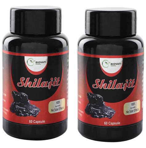 Biovati Herbal Shilajit Capsule (60 Each) – Classic Derma