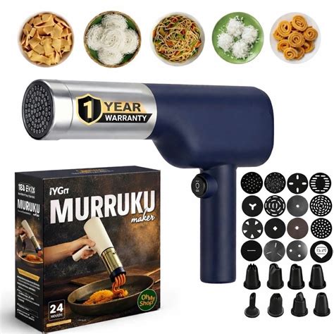Electric 24 Mould Stainless Steel Idiyappam,Noolappam,Muruke,Pakkavada ...