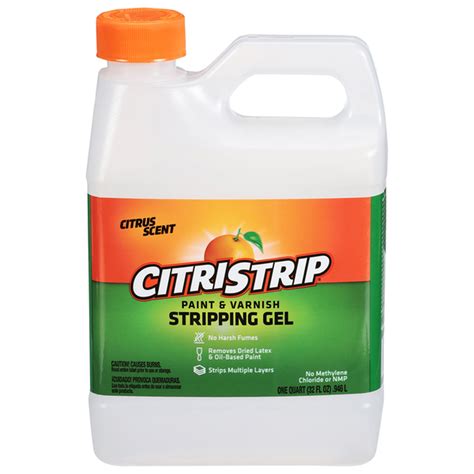 Citristrip Stripping Gel, Paint & Varnish, Citrus Scent (32 fl oz ...