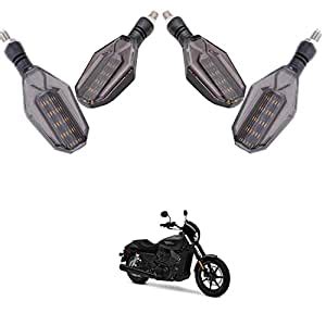 XZRTZ Motorcycle LED Turn Signals Long Short Turn Signal Indicator ...