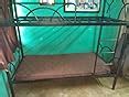 Metallika Milan Single Size Metal Bunk Bed (Mild Steel - Black) By ...