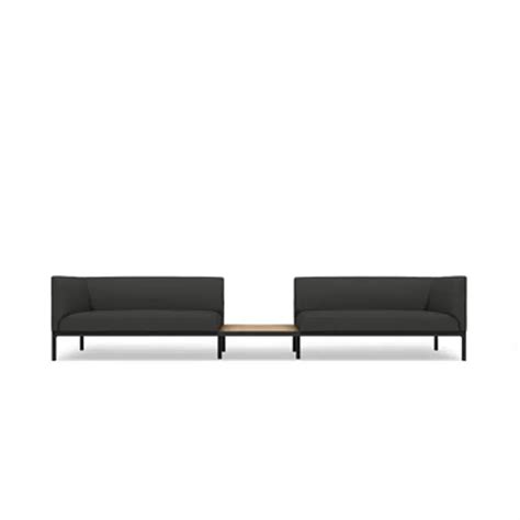 BIM objects - Free download! Pearson Lloyd Edge Linear Seating - ELS006 ...