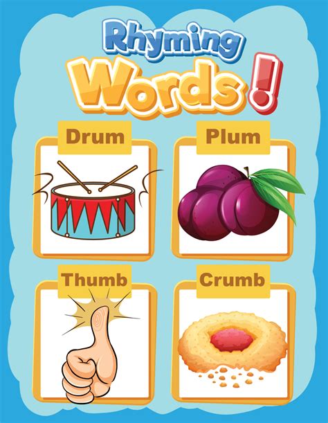 Rhyming Words for Kindergarten (Free Printables) | ABCmouse