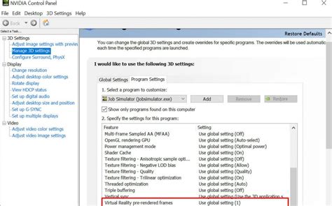 Image result for Nvidia Control Panel Best Settings