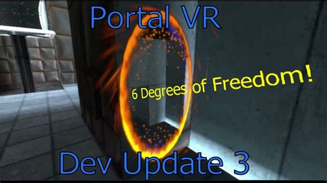 Portal VR Mod (6DoF!) - Demo 3 - YouTube