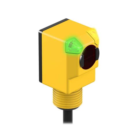BANNER Q25SN6FF100QP Q25 Series Right-Angle Base-Mount Rectangle Senso ...