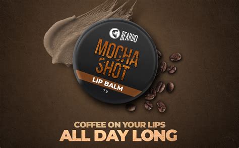 Buy BEARDO Mocha Shot Lip Balm | Non Tinted Lip Balm For Men | For Soft ...