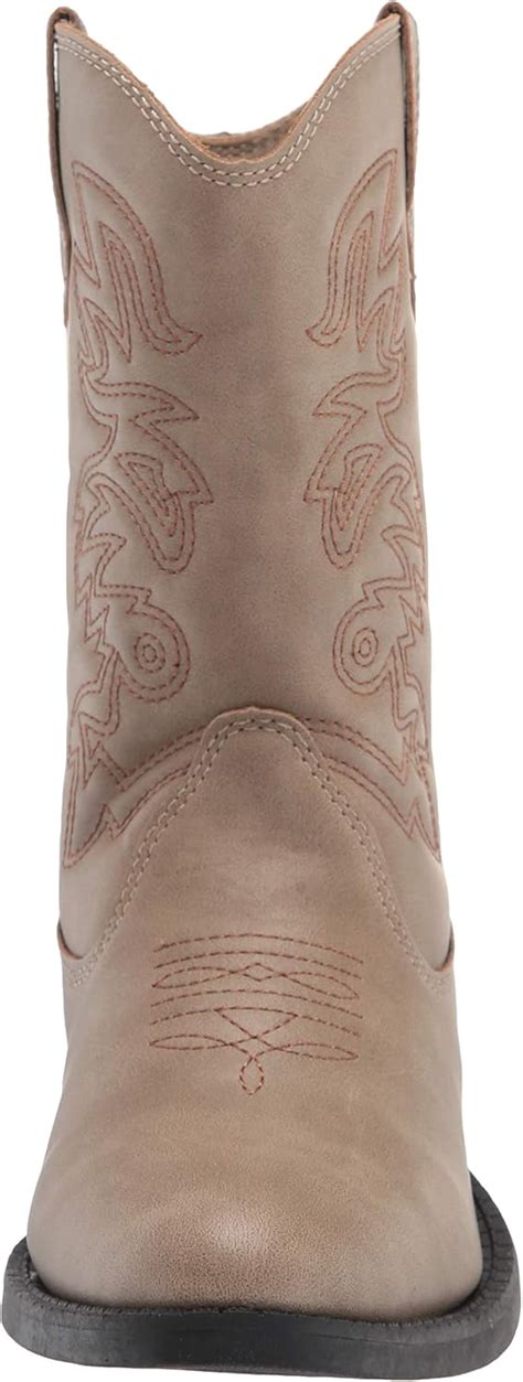 Buy Deer Stags Ranch Kids' Cowboy Boots, Dark Gray Online at Lowest ...