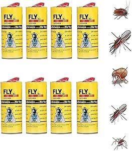 FARM IN Sticky Fly Catcher, Easy Fly Trap Tape Fruit Fly Traps for Home ...