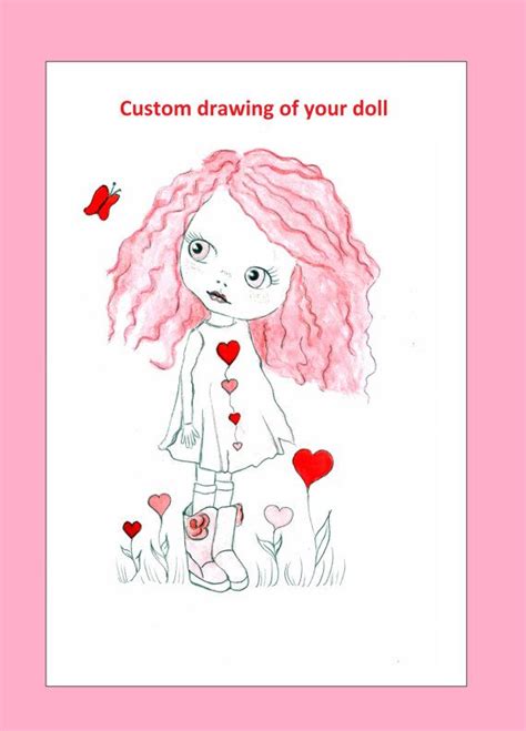 blythe doll drawing