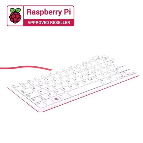 Raspberry Pi Official Keyboard - Red/White