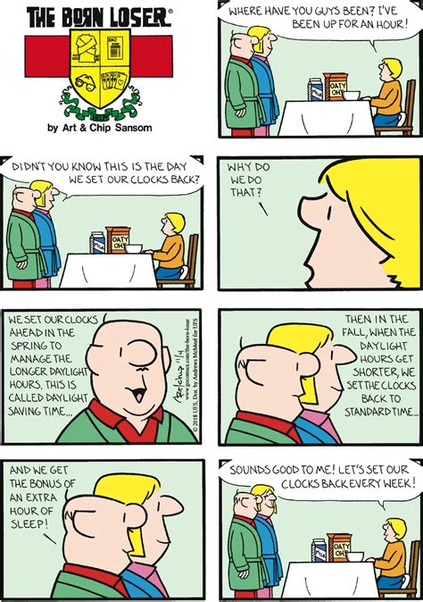 The Born Loser by Art and Chip Sansom for November 04, 2018 - GoComics