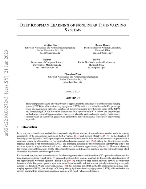 Image result for Koopman Operator Deep Learning