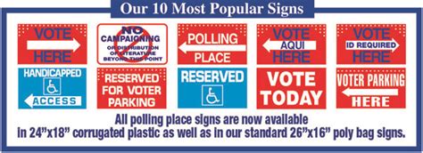 Polling Place Signage 的图像结果