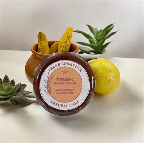 Turmeric lemon & Honey Soap for detaning – Pears Cosmetics