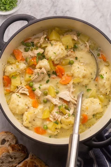 Chicken Dumpling Soup - The Recipe Rebel