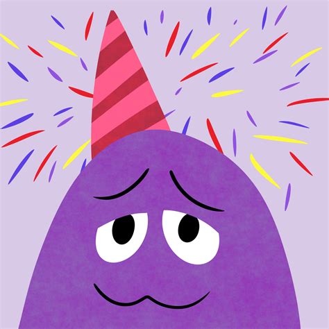 Happy Birthday Grimace by MrNormalDraws on Newgrounds
