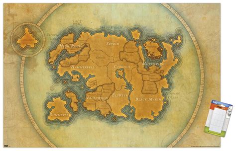 Elder Scrolls Map