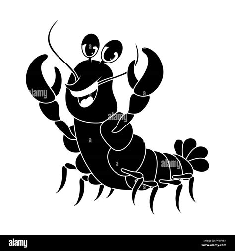 Cute Crawfish Clip Art