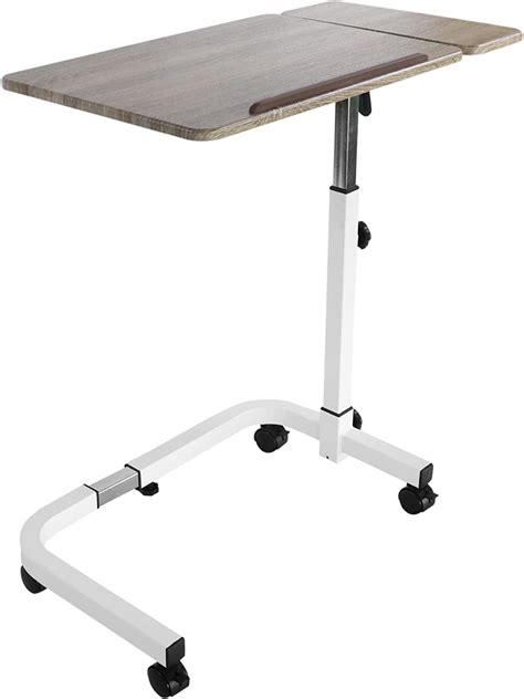 KMINA - Overbed Table with Wheels Adjustable Height, India | Ubuy