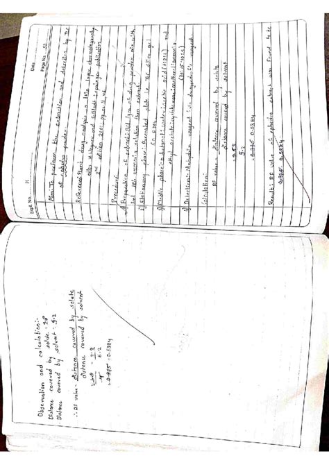 TLC Cognosy - Practical Manual for Experimentation and Analysis - Studocu