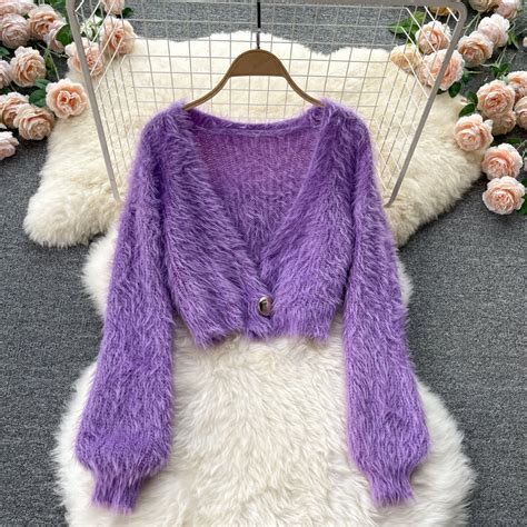 Gima Fur Cardigan – Made For Her Label