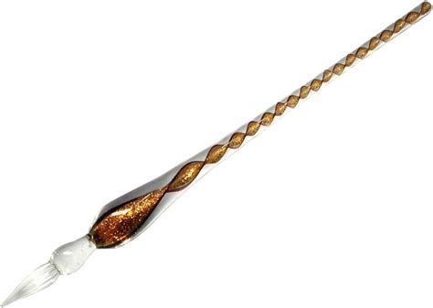 NUOLUX Glass Signature Crystal Dip Sign Gift Pen for Writing (Black ...