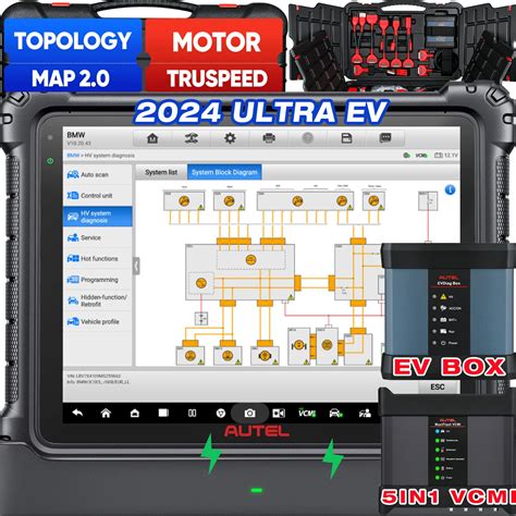Buy AutelMaxiSys Ultra EV 2024 UltraEV: Updated of MS Ultra MS919 w ...