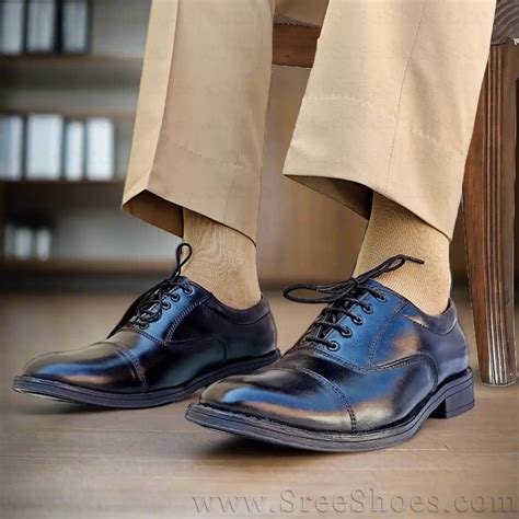Police Uniform Shoes Pure Leather Oxford for Men – Sree Shoes