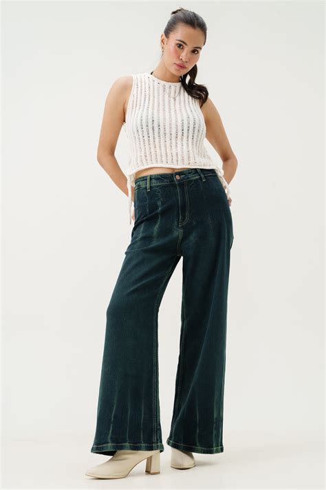 Shop for Latest Flare Jeans for Women Online Starting @ ₹999
