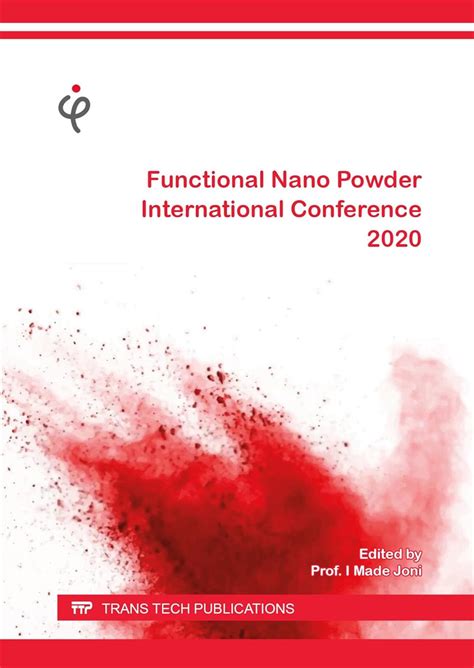 Buy Functional Nano Powder International Conference 2020 Book Online at ...