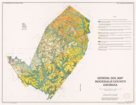General soil map, Rockdale County, Georgia | Library of Congress