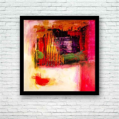 BOXD Modern Abstract Painting Fine Art Print D4 Painting Poster Black ...