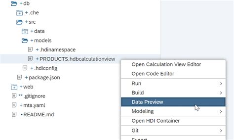 Create a Dimension Graphical Calculation View (XS Advanced) | SAP Tutorials
