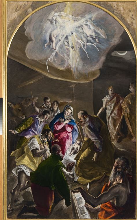 El Greco Adoration Of The Shepherds